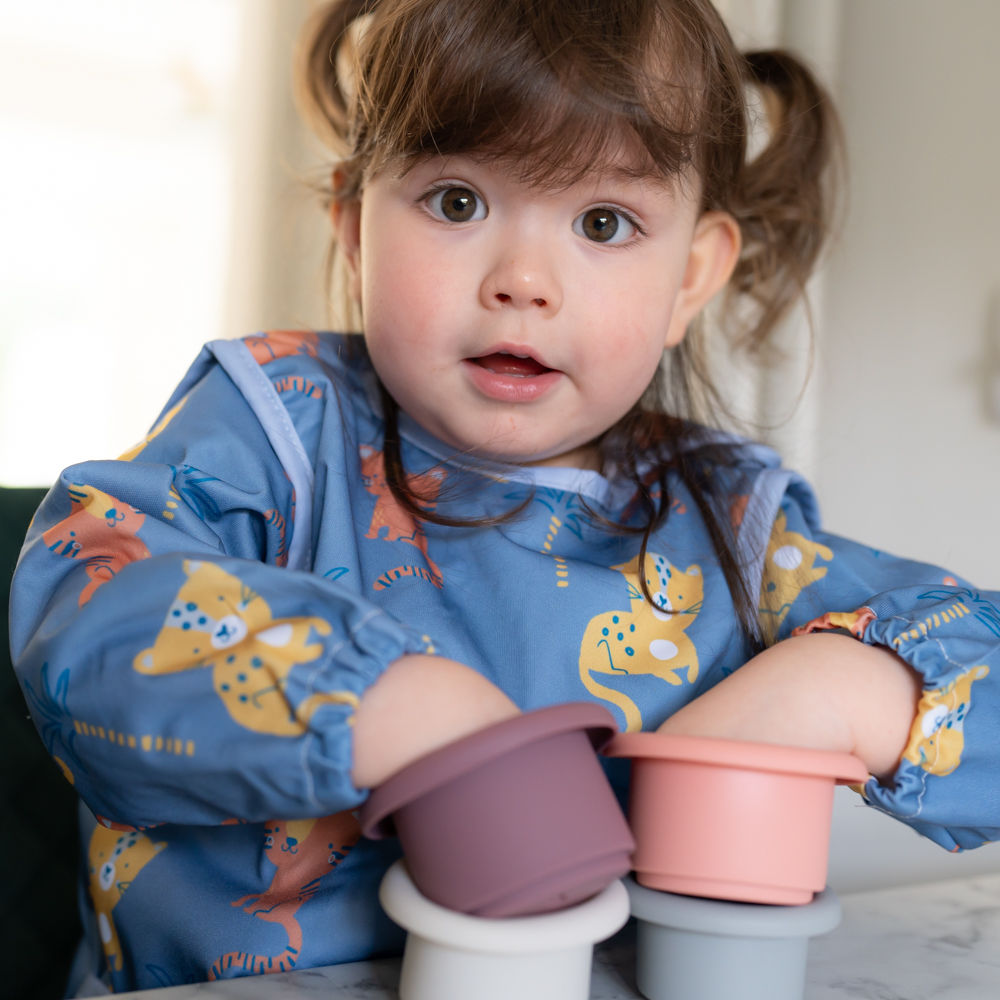 Coverall Feeding Bib Tigers and Leopards - Image 11