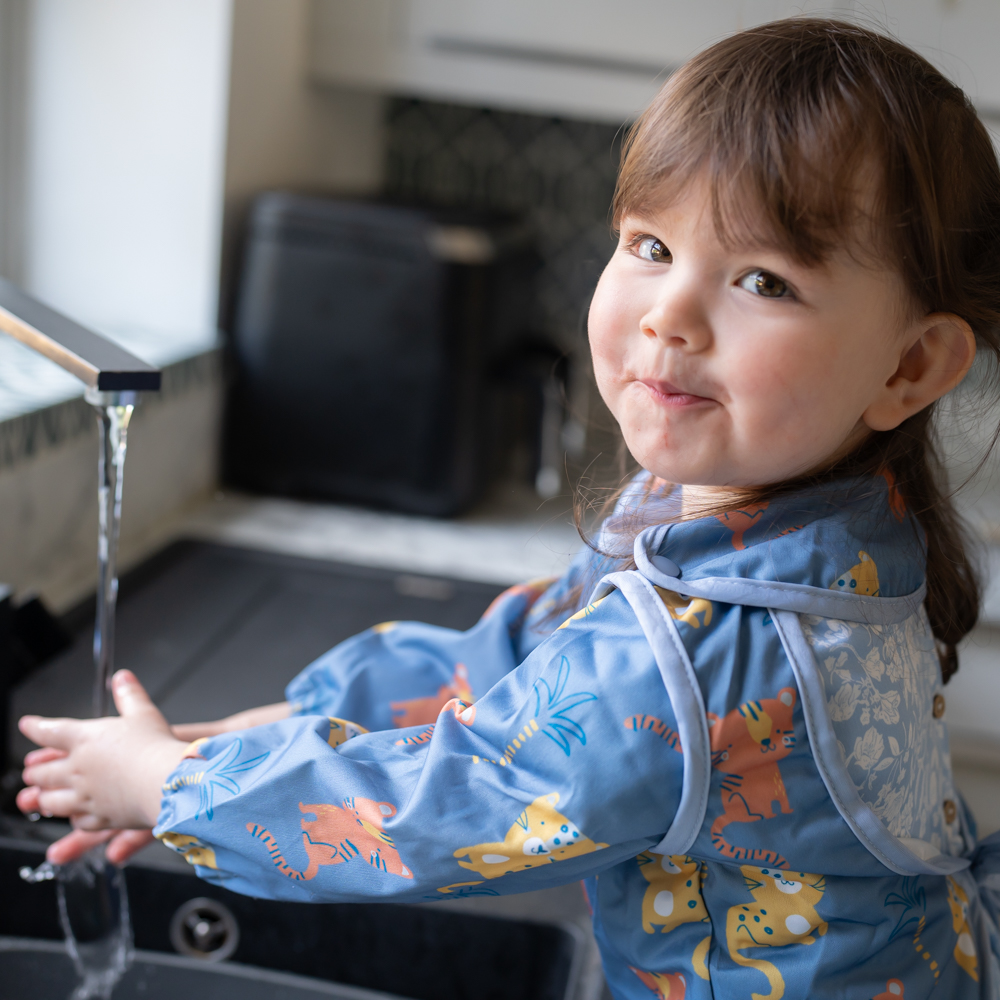 Coverall Feeding Bib Tigers and Leopards - Image 9