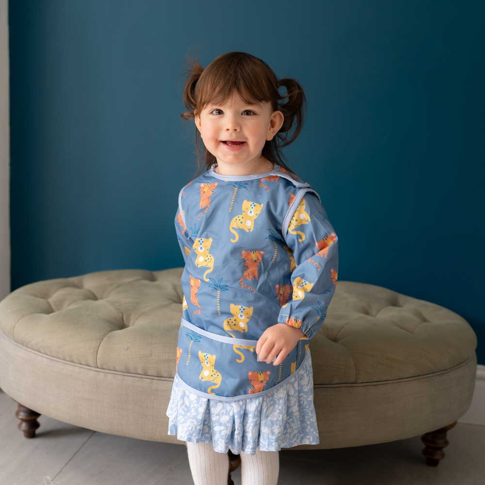 Coverall Feeding Bib Tigers and Leopards - Image 8