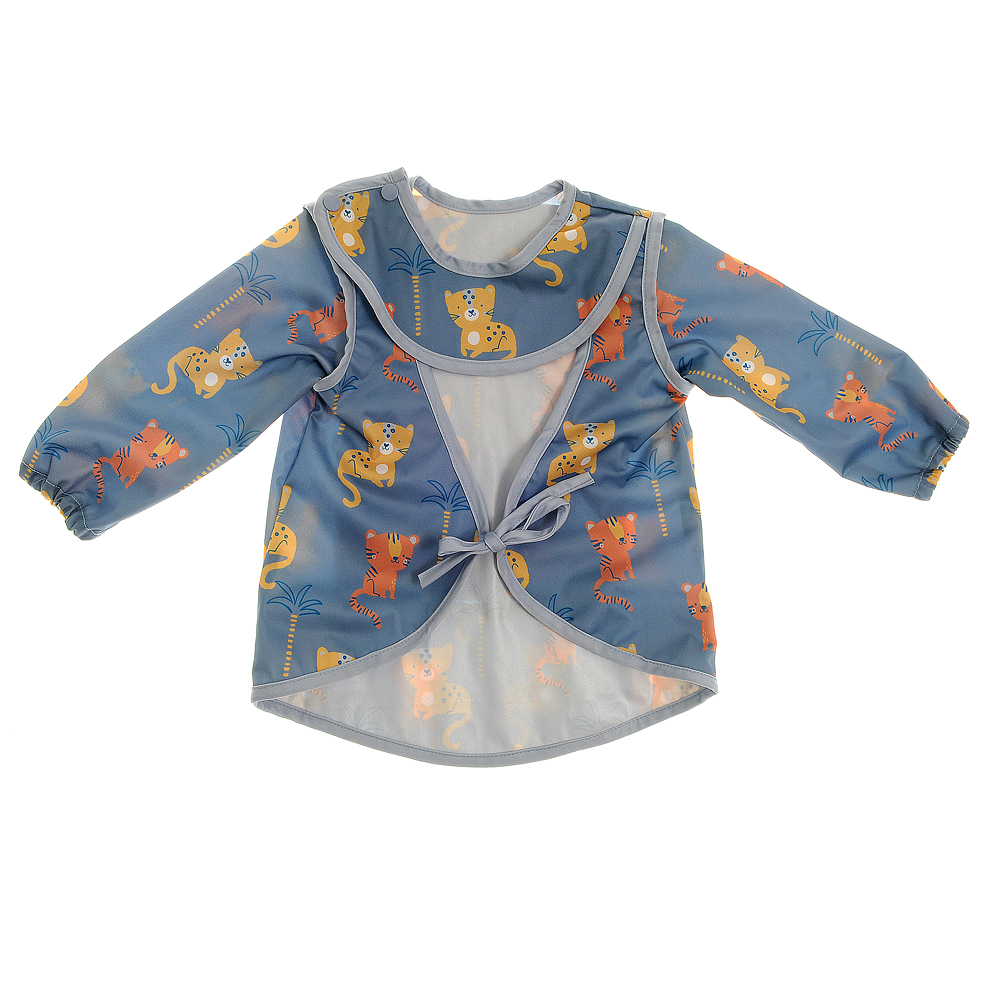 Coverall Feeding Bib Tigers and Leopards - Image 5